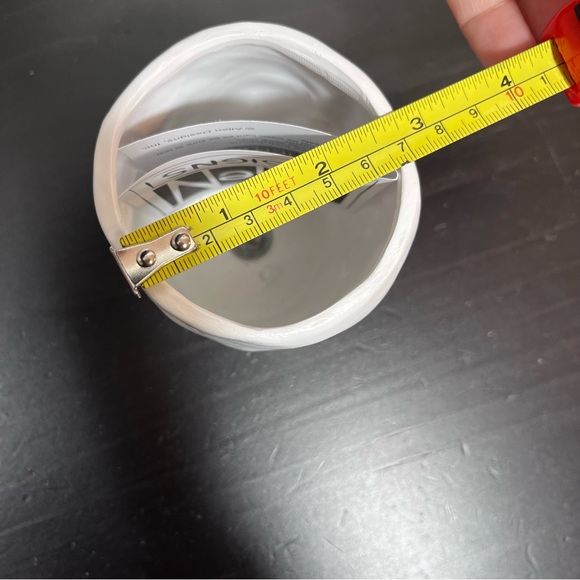 Artistic Baby Modern Face Planter in White and Brown by Michelle Allen - Picture 12 of 13